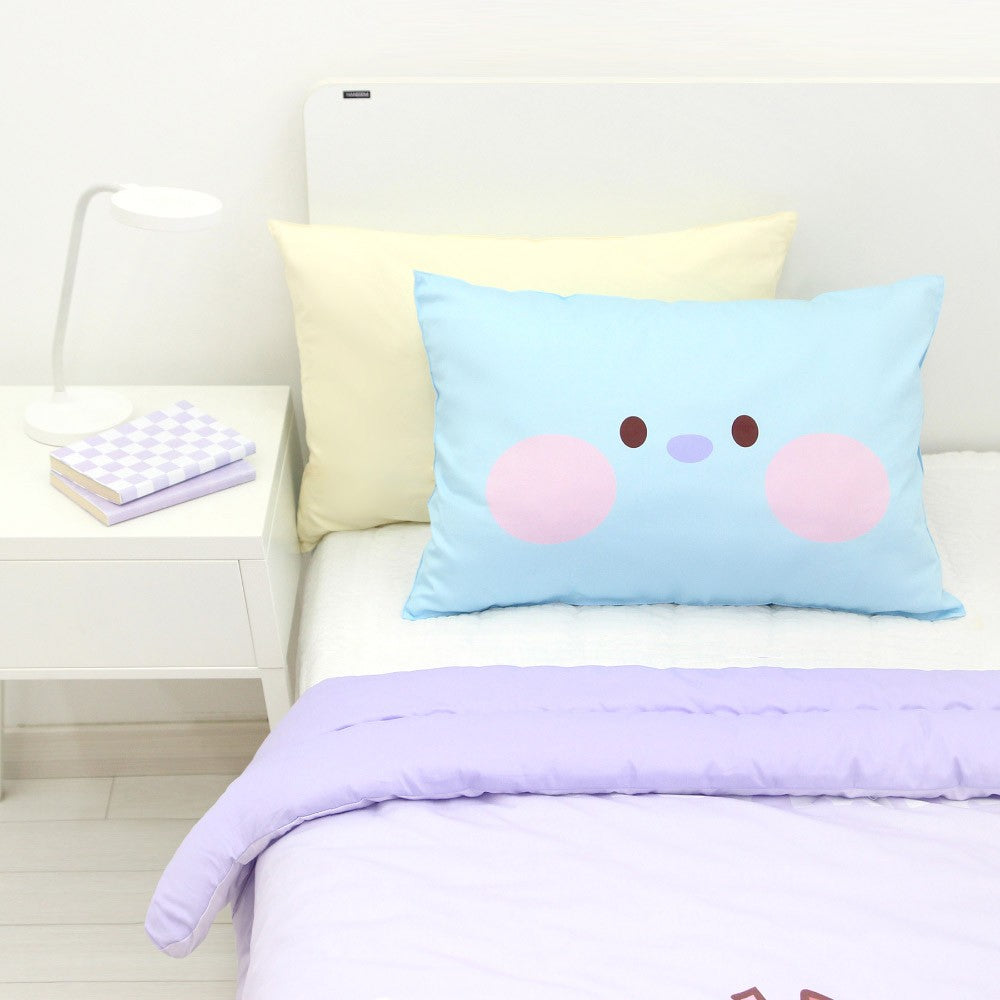 [BT21] BTS Nara Home Deco Collaboration - minini Face Pillow Cover - kpoptown.ca