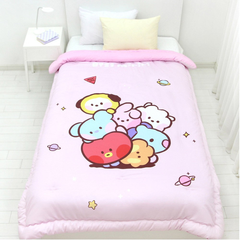 [BT21] BTS Nara Home Deco Collaboration - minini Duvet Rolling - kpoptown.ca