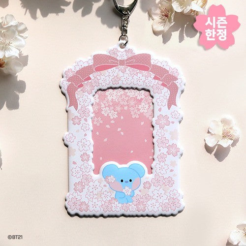 [BT21] BT21 X Monopoly Collaboration - minini Photo Holder Cherry Blossom - kpoptown.ca