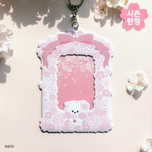 [BT21] BT21 X Monopoly Collaboration - minini Photo Holder Cherry Blossom - kpoptown.ca