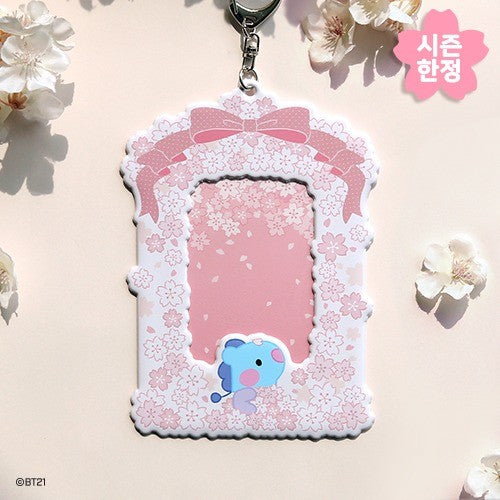 [BT21] BT21 X Monopoly Collaboration - minini Photo Holder Cherry Blossom - kpoptown.ca