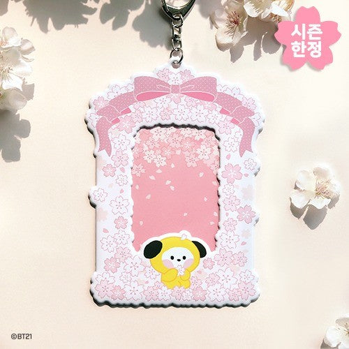 [BT21] BT21 X Monopoly Collaboration - minini Photo Holder Cherry Blossom - kpoptown.ca