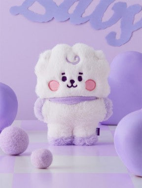 [BT21] BTS Line Friends Collaboration - Baby Flat Fur Standing Doll - kpoptown.ca