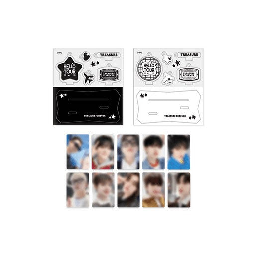 TREASURE HELLOTOUR Goods - ACRYLIC PHOTOCARD HOLDER - kpoptown.ca