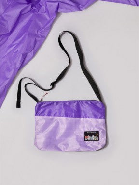 [BT21] BTS Line Friends Collaboration - OVER LAB Purple Standard Cross Bag - kpoptown.ca