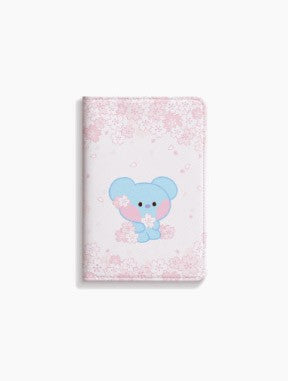 [BT21] BTS Line Friends Collaboration - Cherry Blossom minini Passport Case - kpoptown.ca