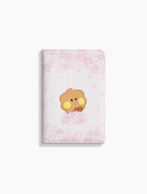 [BT21] BTS Line Friends Collaboration - Cherry Blossom minini Passport Case - kpoptown.ca