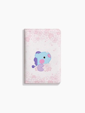 [BT21] BTS Line Friends Collaboration - Cherry Blossom minini Passport Case - kpoptown.ca