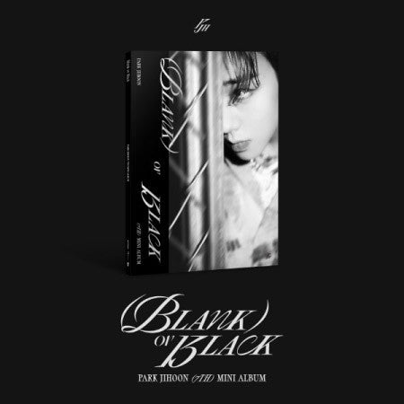 PARK JI HOON 7th Mini Album - Blank or Black (VEILED BLACK ver.) CD + Poster - kpoptown.ca