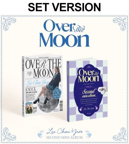 [SET] LEE CHAE YEON 2nd Mini Album - Over The Moon (SET Ver.) 2CD + 2Poster - kpoptown.ca