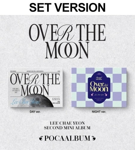 [SET][Smart Album] LEE CHAE YEON 2nd Mini Album - Over The Moon (SET Ver.) POCA ALBUM - kpoptown.ca