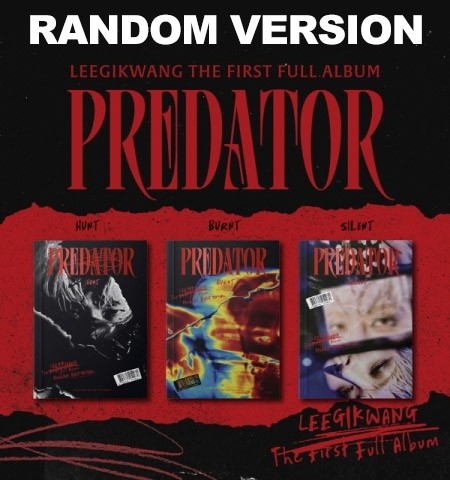 LEE GI KWANG 1st Album - Predator (Random Ver.) CD - kpoptown.ca