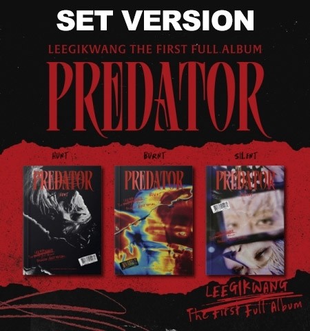 [SET] LEE GI KWANG 1st Album - Predator (SET Ver.) 3CD - kpoptown.ca