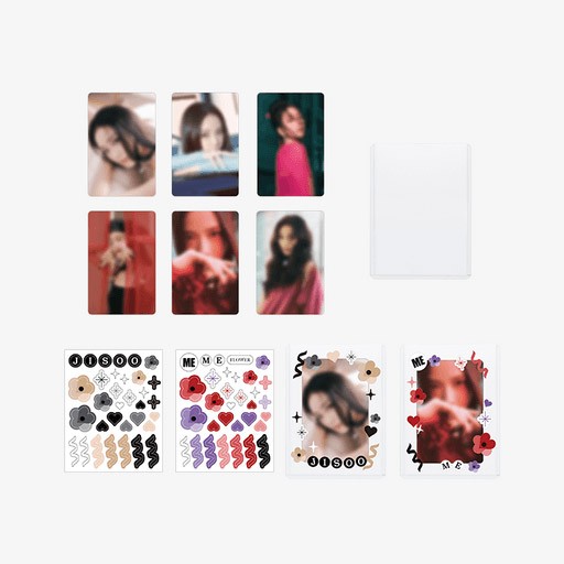 JISOO ME Goods - PHOTOCARD DECO KIT - kpoptown.ca