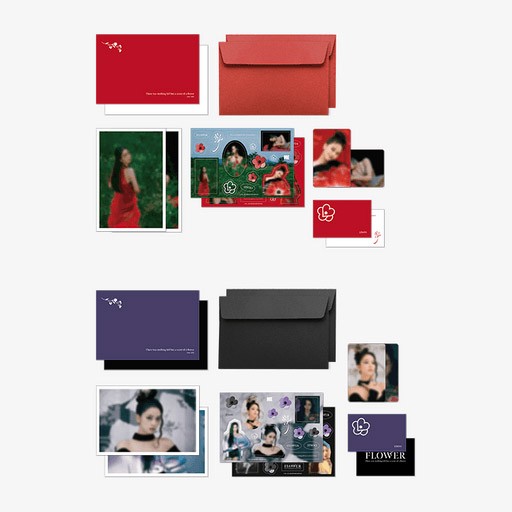 JISOO ME Goods - PHOTO LETTER SET - kpoptown.ca