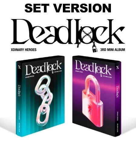 [SET] Xdinary Heroes 3rd Mini Album - Deadlock (SET Ver.) 2CD + 2Poster - kpoptown.ca