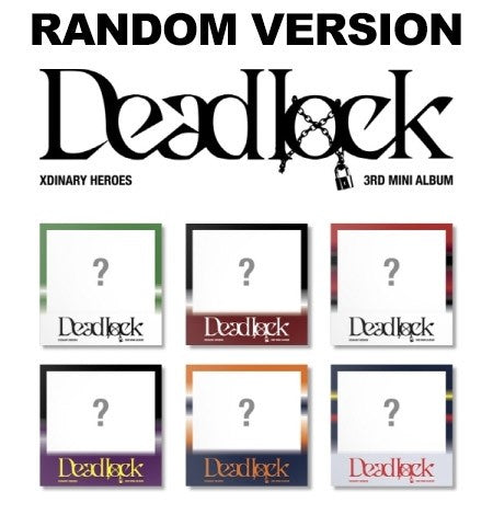 [COMPACT] Xdinary Heroes 3rd Mini Album - Deadlock (Random Ver.) CD - kpoptown.ca