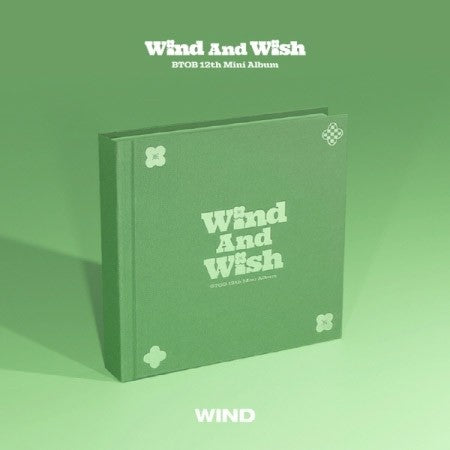 BTOB 12th Mini Album - WIND AND WISH (WIND Ver.) CD + Poster - kpoptown.ca