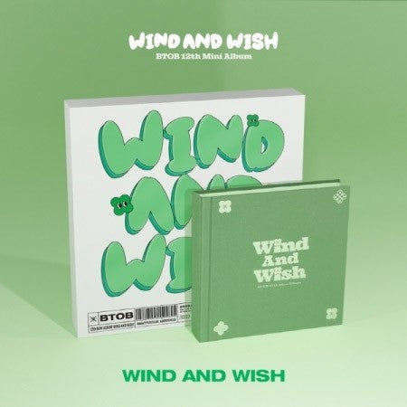 [SET] BTOB 12th Mini Album - WIND AND WISH (SET Ver.) 2CD + 2Poster - kpoptown.ca