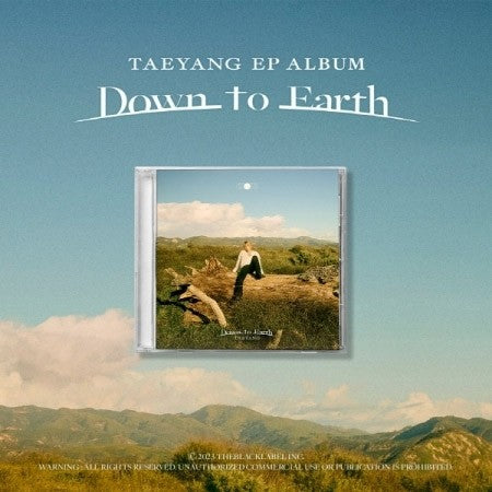TAEYANG EP Album - Down to Earth CD + Poster - kpoptown.ca