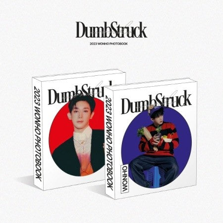 [Pre Order] WONHO 2023 PHOTOBOOK - DUMBSTRUCK [NAVY Ver.] - kpoptown.ca