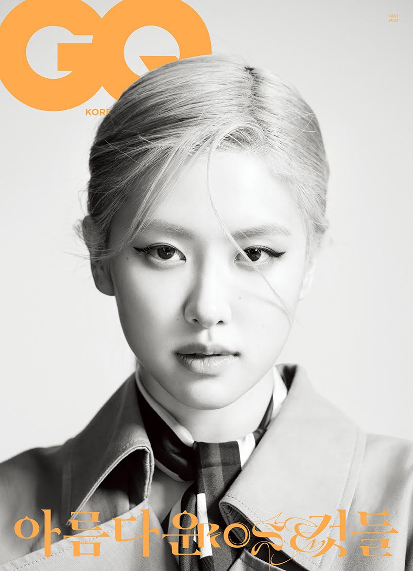 Magazine GQ Korea 2023-05 Type.B ROSE - kpoptown.ca