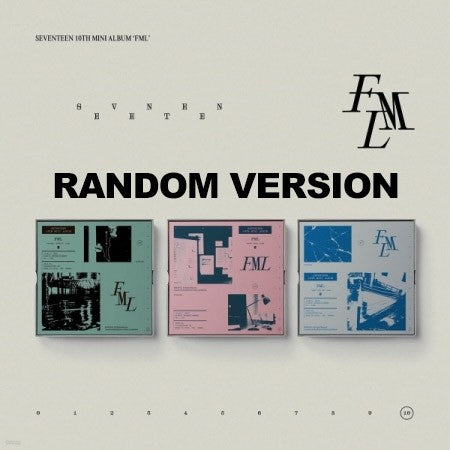 SEVENTEEN 10th Mini Album - FML (Random Ver.) CD - kpoptown.ca