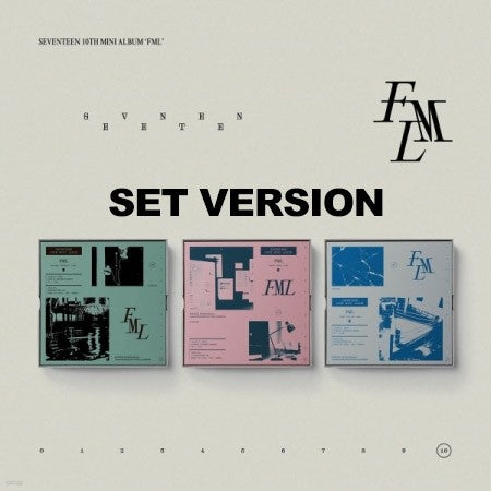 [SET] SEVENTEEN 10th Mini Album - FML (SET Ver.) 3CD - kpoptown.ca