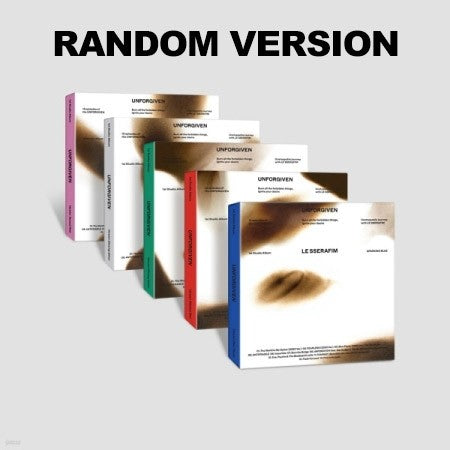 [COMPACT] LE SSERAFIM 1st Studio Album - UNFORGIVEN (Random Ver.) CD - kpoptown.ca