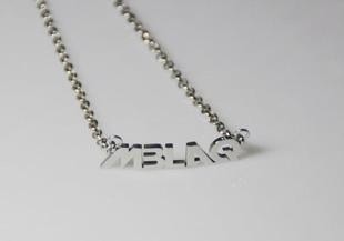 [MB04] MBLAQ Stainless Steel Name Necklace - kpoptown.ca