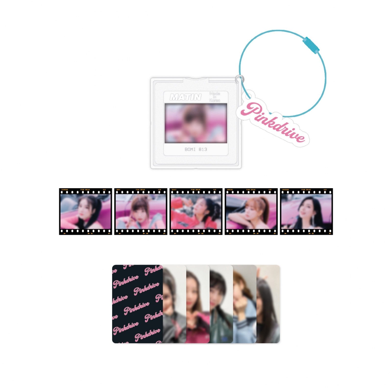 APINK Pink Drive Goods - FILM SLIDE KEYRING - kpoptown.ca