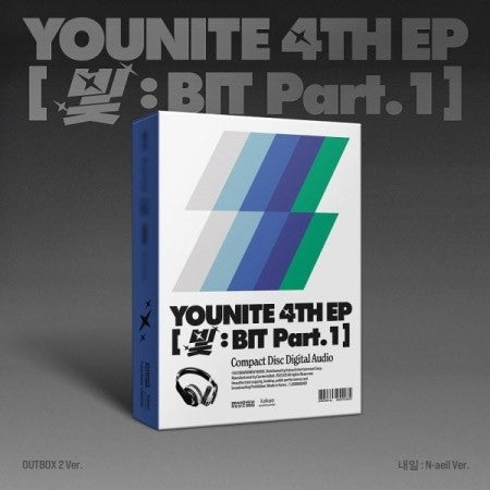 YOUNITE 4th EP Album - 빛 : BIT Part.1 (N-aeil Ver.) CD + Poster - kpoptown.ca