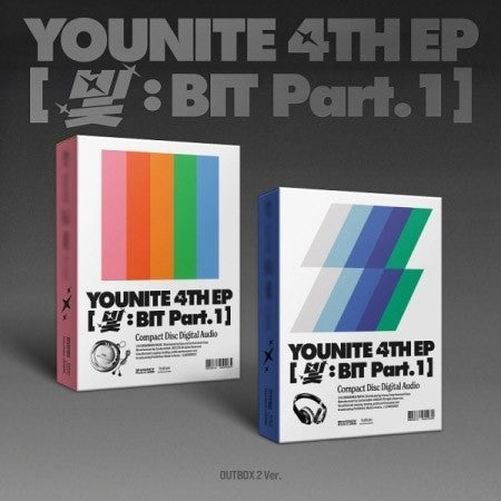 [SET] YOUNITE 4th EP Album - 빛 : BIT Part.1 (SET Ver.) 2CD + 2Poster - kpoptown.ca