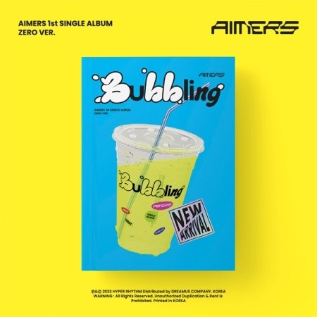 AIMERS 1st Single Album - Bubbling (ZERO Ver.) CD - kpoptown.ca