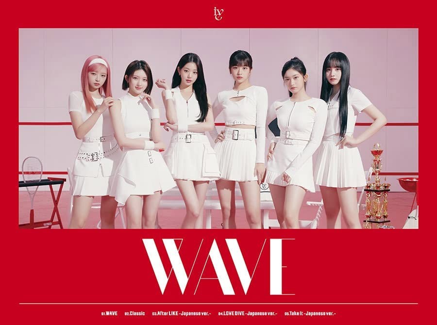 [Japanese Edition] IVE 1st EP Album - WAVE (1st Limited Edition Ver.A) CD + Blu-ray - kpoptown.ca