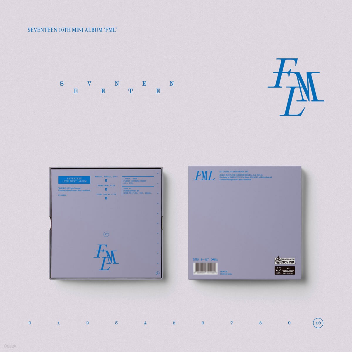 [Deluxe] SEVENTEEN 10th Mini Album - FML CD - kpoptown.ca