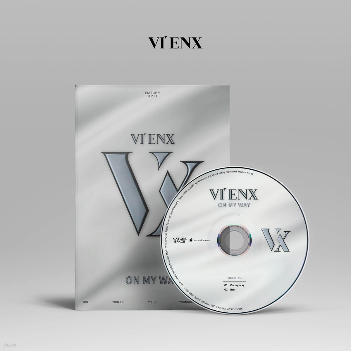 VI'ENX 1st Single Album - On my way CD - kpoptown.ca