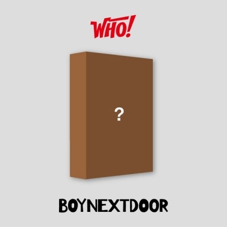 BOYNEXTDOOR 1st Single Album - WHO! (WHO Ver.) CD - kpoptown.ca