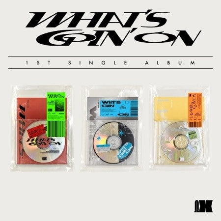 OMEGA X 1st Single Album - WHAT'S GOIN' ON (Random Ver.) CD - kpoptown.ca