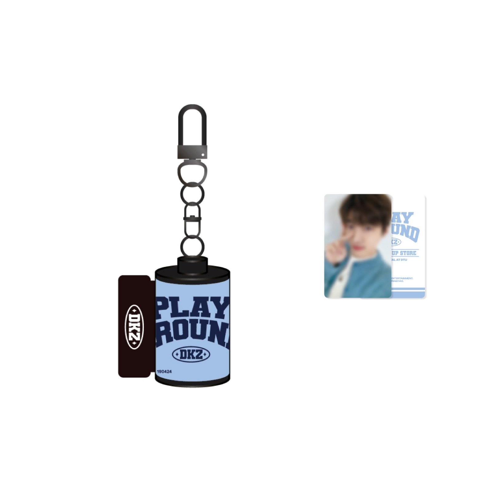 DKZ PLAY GROUND Goods - FILM KEYRING - kpoptown.ca