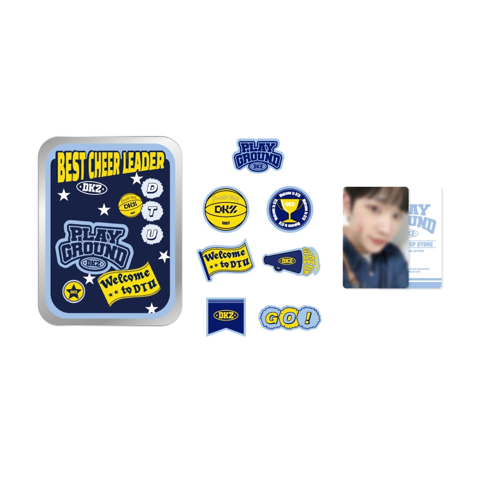 DKZ PLAY GROUND Goods - TINCASE & DECO STICKER SET - kpoptown.ca