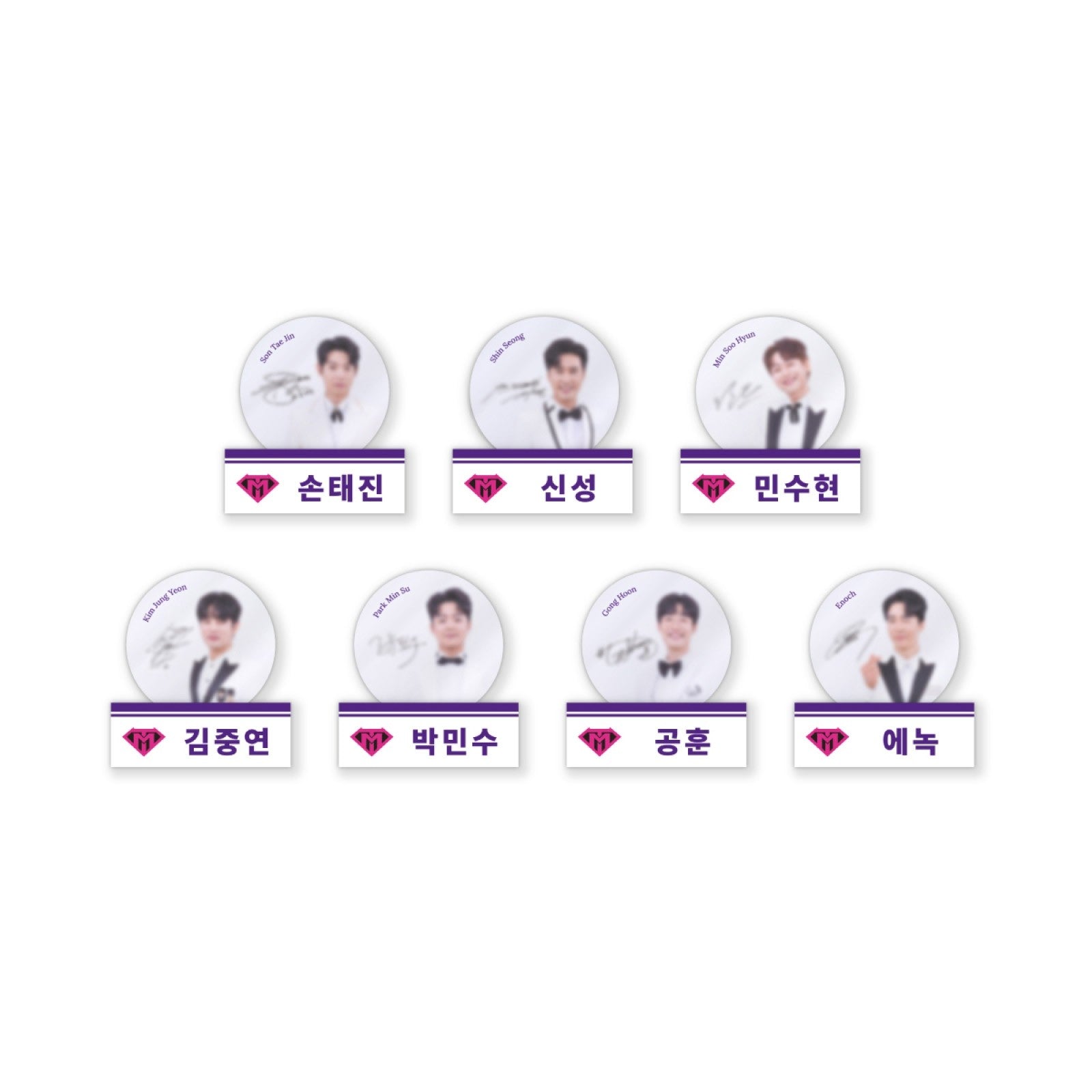 FIRE TROT Official Goods - Name Tag & Pin Button Set - kpoptown.ca