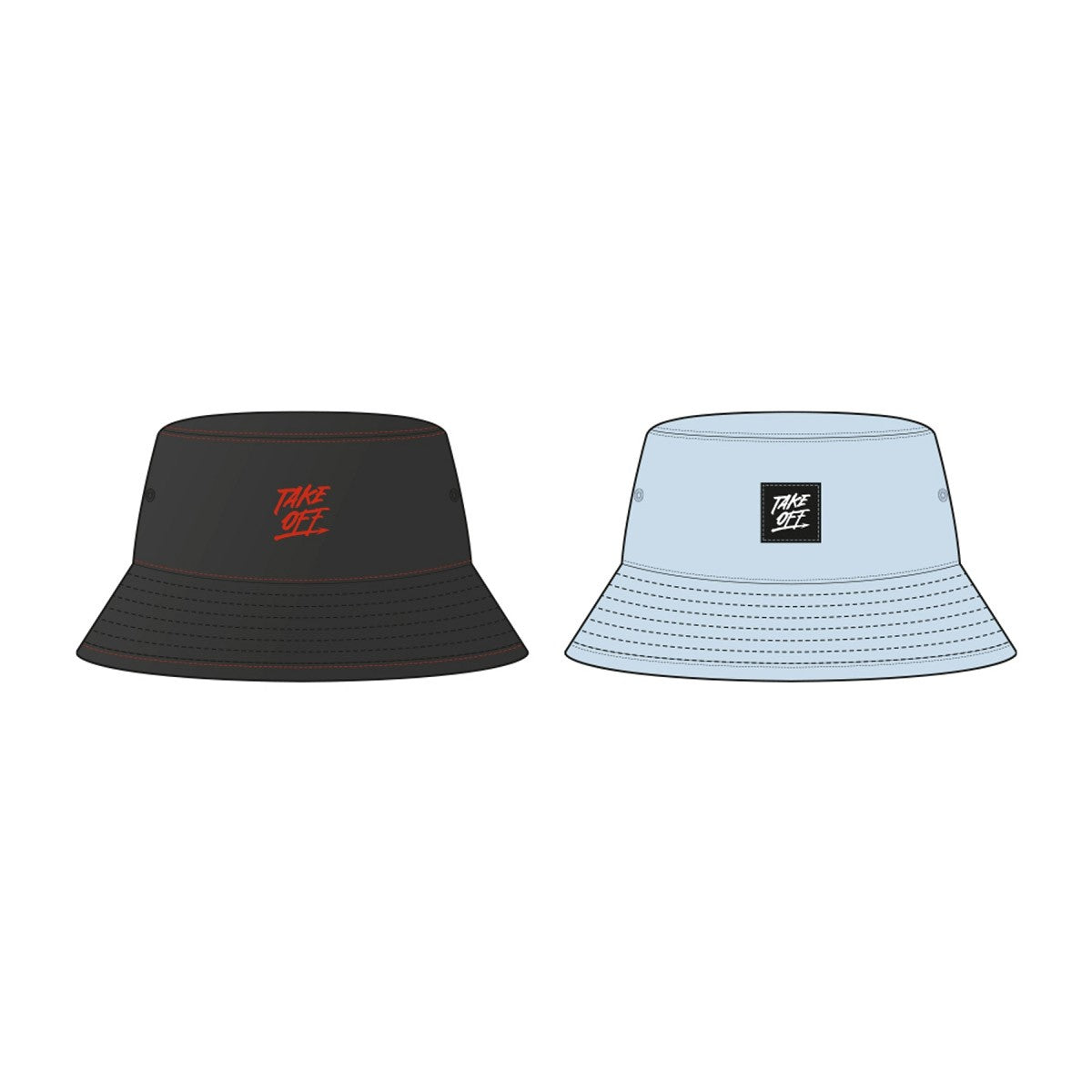 iKON TAKE OFF Goods - BUCKET HAT - kpoptown.ca