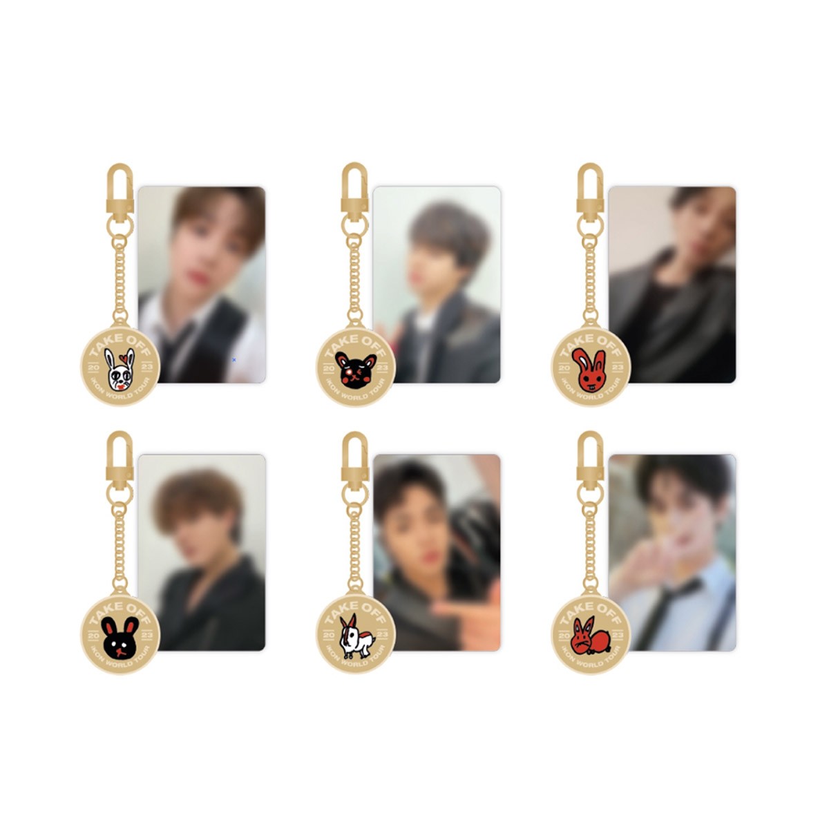 iKON TAKE OFF Goods - LUCKY COIN KEYRING - kpoptown.ca