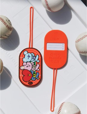 BT21 Sports Club Goods - Running Name Tag - kpoptown.ca