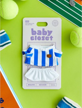 BT21 Sports Club Goods - Baby Closet Soccer 15 - kpoptown.ca