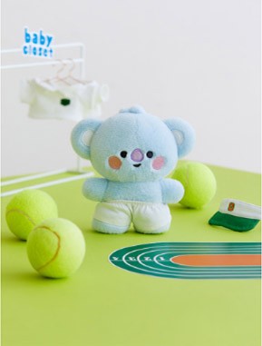 BT21 Sports Club Goods - Baby Costume Standing Plush - kpoptown.ca