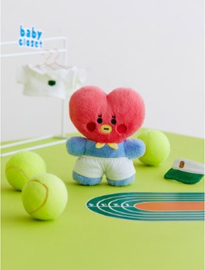 BT21 Sports Club Goods - Baby Costume Standing Plush - kpoptown.ca