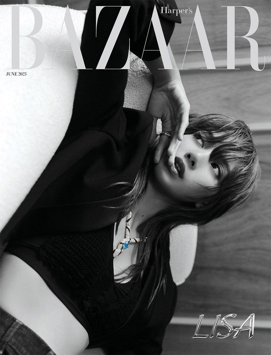 Magazine BAZAAR KOREA 2023-06 Type.D LISA - kpoptown.ca