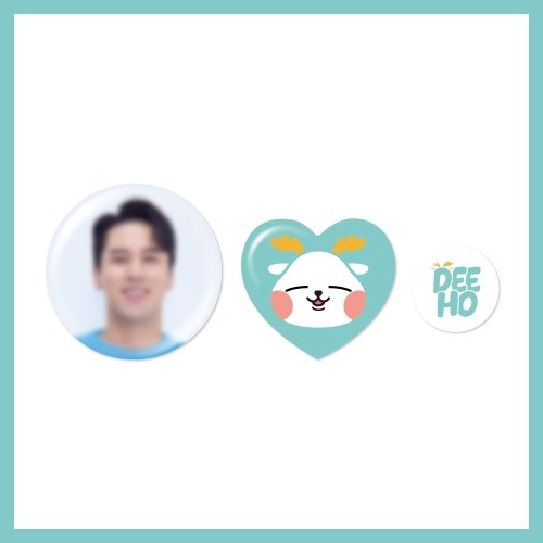 JANG MINHO DEEHO Goods - PIN BUTTON SET - kpoptown.ca